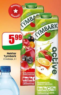 Nektar wieloowocowo-marchwiowy promocja w Dino