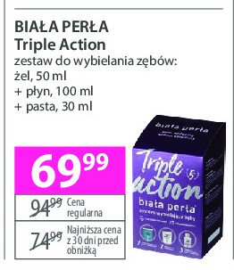 System wybielaj膮cy 5 dni Bia艂a per艂a triple action promocja
