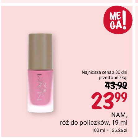 Róż w płynie nr.2 Nam smart promocja