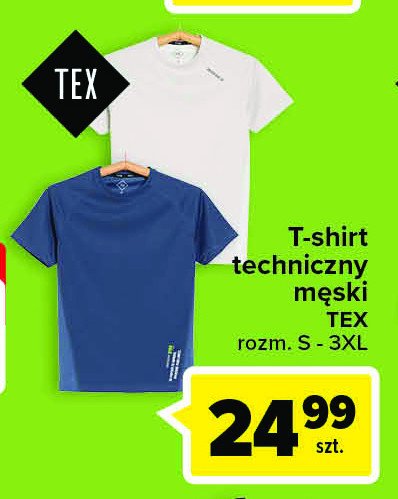 T-shirt sportowy techniczny s-3xl Tex promocja
