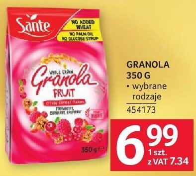 Granola 350 g promocja w Selgros