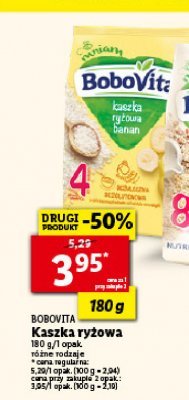 Kaszka ryżowa banan Bobovita promocja