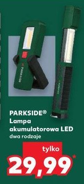 Lampa akumulatorowa robocza Parkside promocja w Kaufland