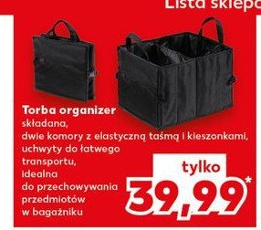 Organizer składany promocja