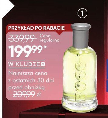 Woda toaletowa HUGO BOSS BOTTLED męska promocja w Super-Pharm