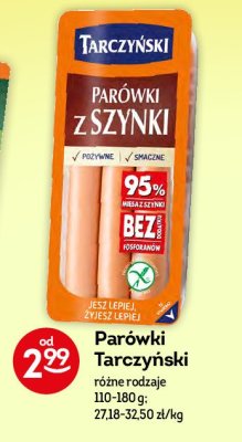 Parówki z szynki Tarczyński promocja