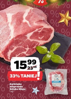 Karkówka wieprzowa  promocja w Netto