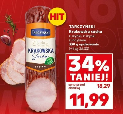 Krakowska sucha z szynki promocja w Kaufland