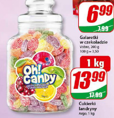 Landrynki owocowe Argo promocja