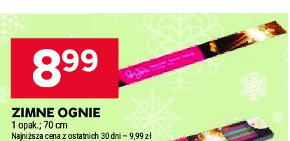 Zimne ognie 70 cm promocja w Stokrotka