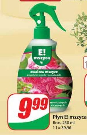 P艂yn na mszyce BROS E! MSZYCA promocja