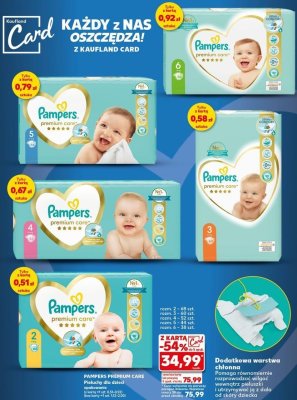 Pieluszki dla dzieci maxi Pampers premium care promocja
