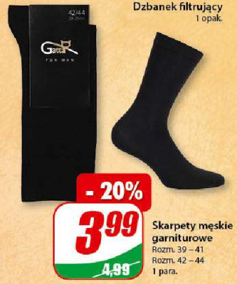 Skarpety m臋skie garniturowe 42-44 Gatta promocja