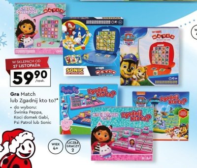 Gra Match Goliath Świnka Peppa promocja w Biedronka