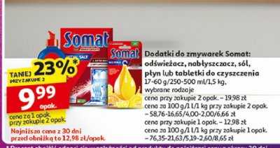 Odświeżacz do zmywarek lemon & orange Somat deo duo-perls promocja