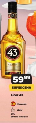 Likier Licor 43 promocja w Netto