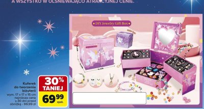 Kuferek do tworzenia biżuterii DIY Jewelry Gift Box promocja w Carrefour