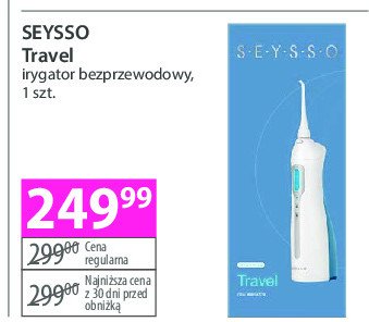 Irygator oxygen travel Seysso promocja