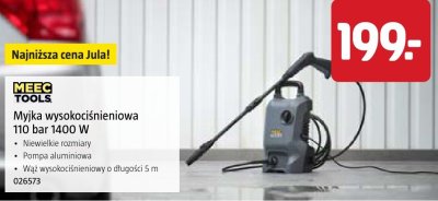 Myjka wysokociśnieniowa 110 bar 1400 W promocja w Jula