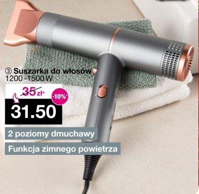 Suszarka do włosów 1200-1500 W promocja w Woolworth