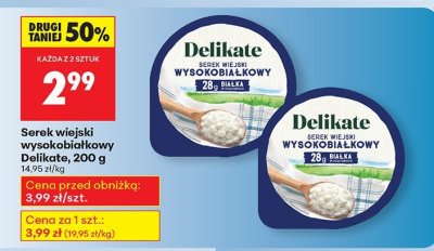 Ser promocja w Biedronka