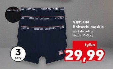 Bokserki męskie m-xxl VINSON promocja