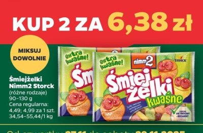 Śmiejżelki Nimm2 Storck promocja w Netto