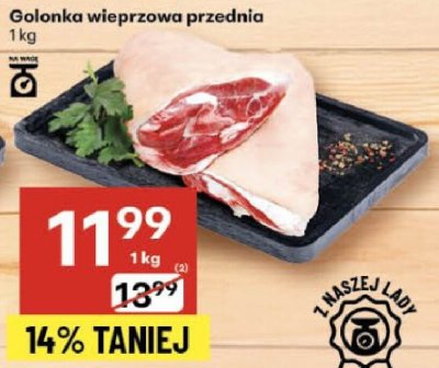 Golonka wieprzowa przednia 1 kg promocja w Delikatesy Centrum
