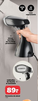 Parownica do ubrań 1500 W promocja w Netto