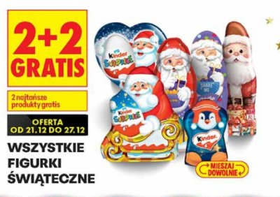 Wszystkie figurki świąteczne promocja w Biedronka