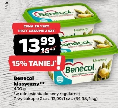 Tłuszcz roślinny do smarowania, klasyczny promocja w Netto