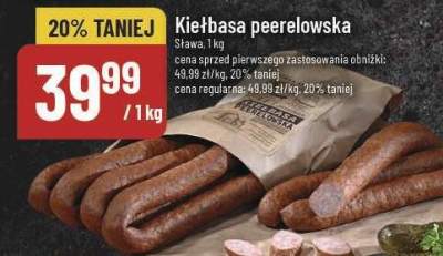 Kiełbasa peerelowska Slavka promocja w POLOmarket