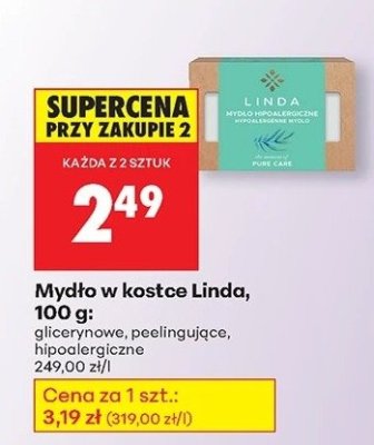 Mydło w kostce 100 g różne rodzaje promocja w Biedronka