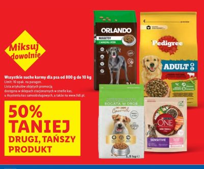 Karma dla psa Adult promocja w Lidl