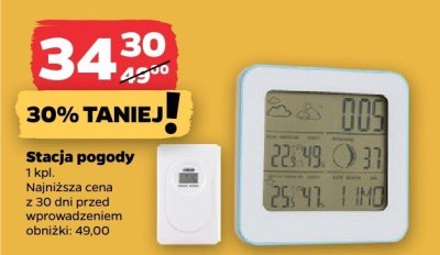 Stacja pogody promocja w Netto