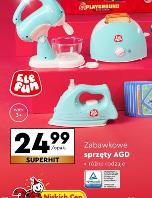Zabawkowe sprzęty AGD różne rodzaje promocja w Biedronka