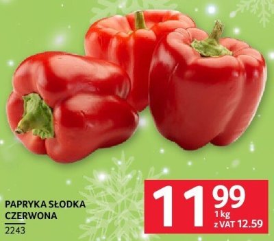 Papryka słodka czerwona promocja w Selgros