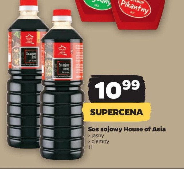 Sos sojowy ciemny House of asia promocja