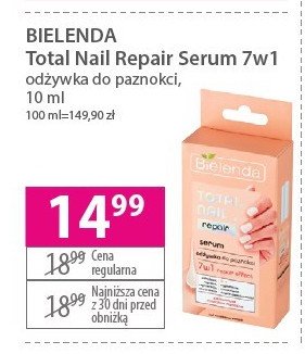Serum od偶ywka do paznokci 7w1 BIELENDA TOTAL NAIL REPAIR promocja