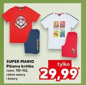 Piżama krótka super mario 110-152 promocja