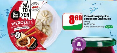 Pierożki azjatyckie z mięsem SmakMak Ya To Yem by SmakMak promocja w Dino