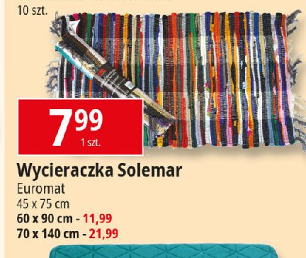 Wycieraczka solemar 70 x 140 cm Euromat promocja