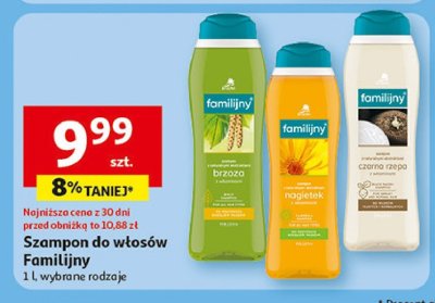 Szampon do w艂os贸w z czarn膮 rzep膮 Familijny savona promocja