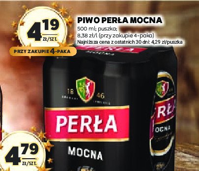 Piwo Perła mocna promocja