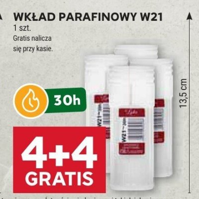 Wkład parafinowy W21 promocja w Stokrotka