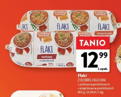 Flaki wieprzowe w pomidorach Z DOBREJ KUCHNI promocja w Intermarche