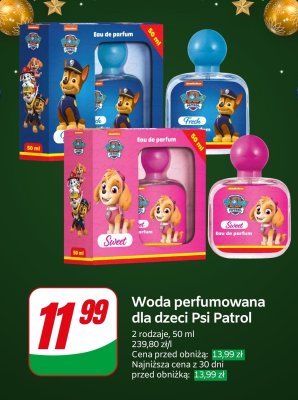 Woda perfumowana dla dzieci Sweet 50 ml promocja w Dino