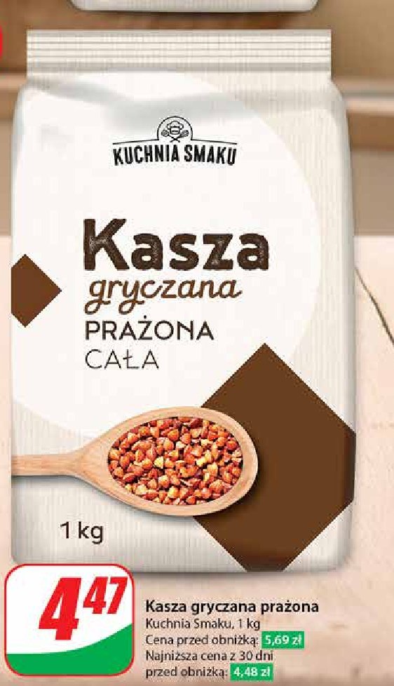 Kasza gryczana prażona cała Kuchnia smaku promocja