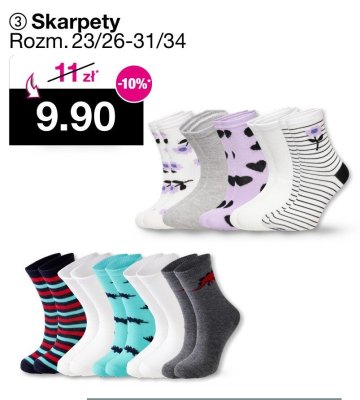 Skarpety promocja w Woolworth