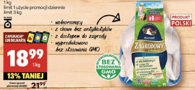 Kurczak promocja w Delikatesy Centrum
